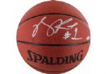 Derrick Rose Autographed NBA I/O Basketball (Steiner Sports COA)